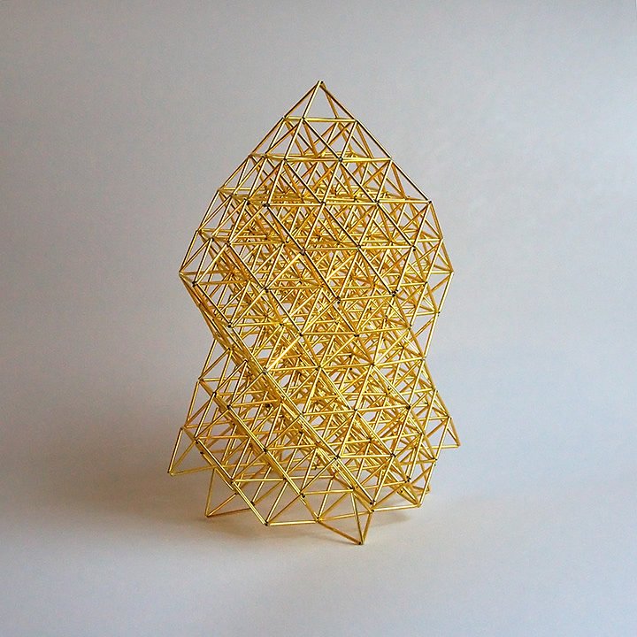 little temple sculpture - stereometric